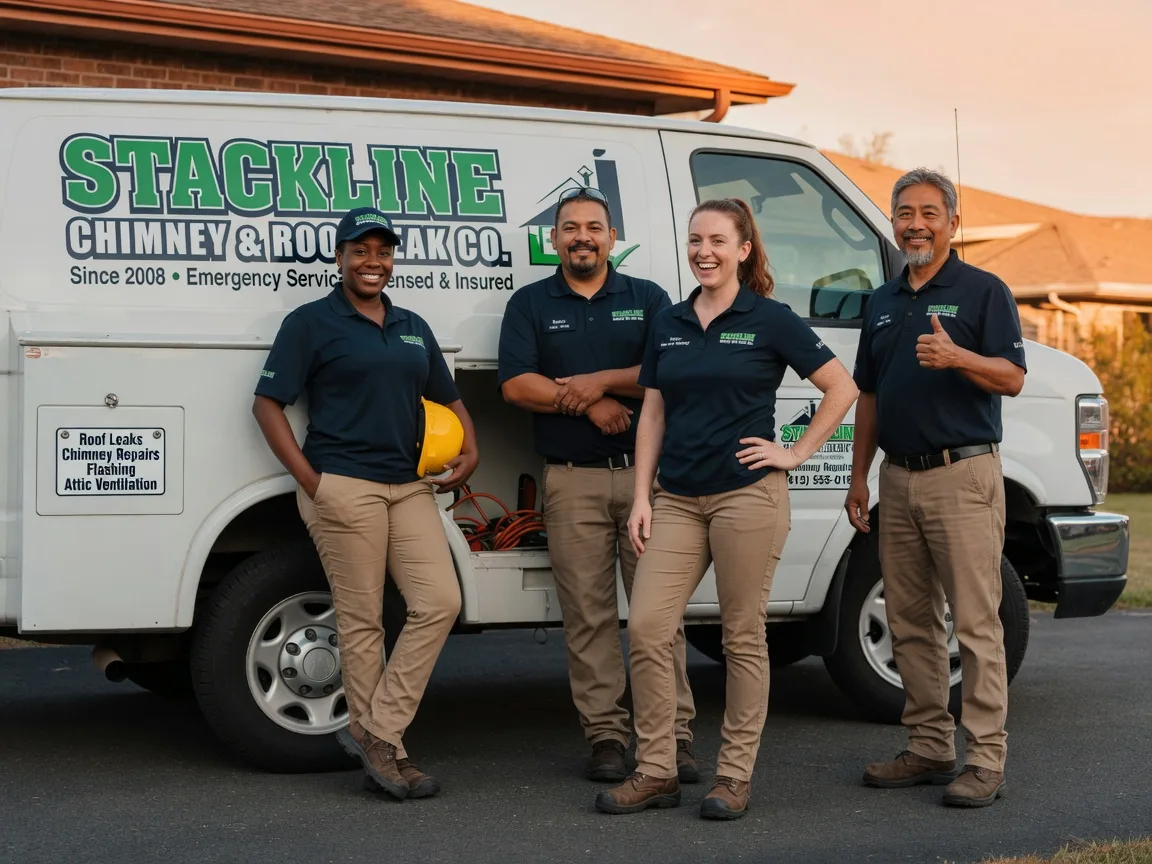 Chimney flashing repair company in Flag Pond, TN